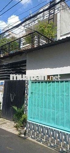 Bán Nhà 1 trệt 1 lầu + 4 phòng trọ phía sau, 5x21m Shr, đg xe tải thôg