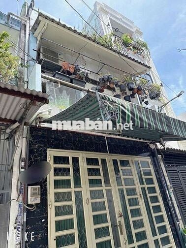 Nhà hẻm đường Gò Xoài P.BHHA 4x10 2L+ sân thượng 3P 4tỷ 500 triệu dg 5