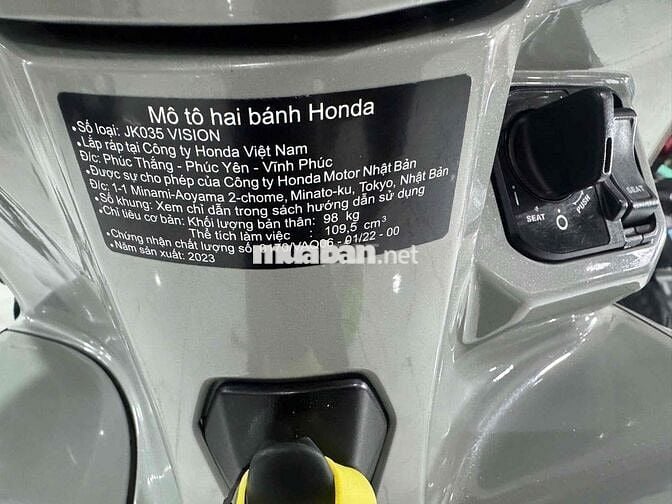 ✅VISSION 2023 ( Bánh Lớn ) ĐẸP ZIN MỚI CHÁT 👍