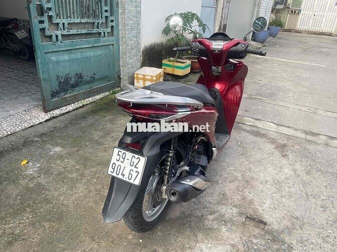 SH 125i CBS đỏ đen 2021 mới 95%