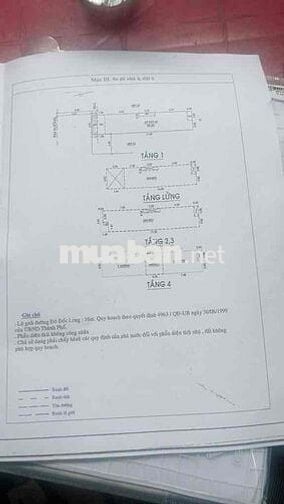 nhà mặt tiền đô đốc long 4x20 - 80m2 pháp lý chuẩn hoàn công đủ