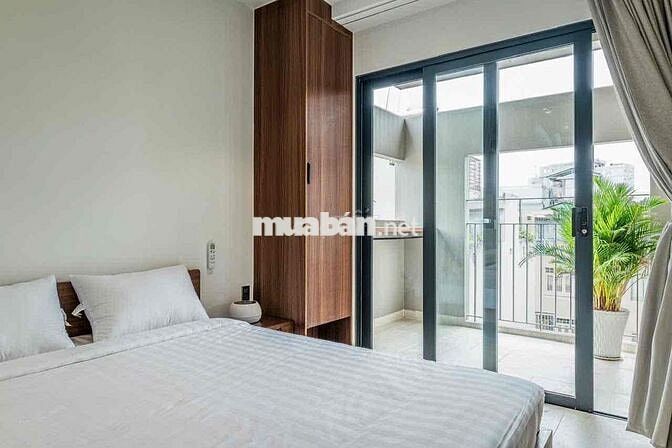 CĂN HỘ MỚI 1PN BAN CÔNG TÁCH BẾP MÁY GIẶT RIÊNG NGAY QUẬN 1