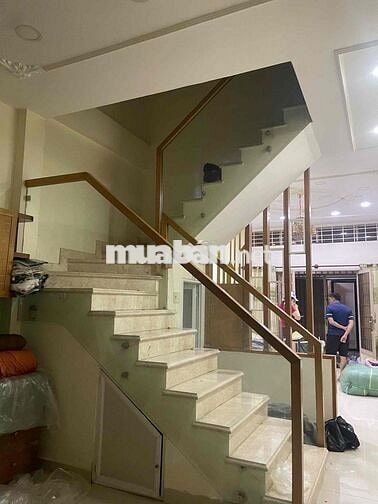 Nhà Hẻm 5M Gò Dầu.DT:4 X 12 trệt lầu 2PN 2WC 2máy lạnh