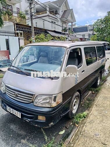 ToyotaHiace Van 2004 đăng kiểm mới về khởi nghiệp