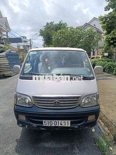 ToyotaHiace Van 2004 đăng kiểm mới về khởi nghiệp
