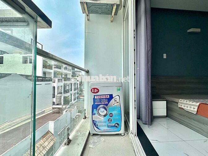 🍃Cho Thuê 1PN Ban Công Full Nội Thất Gần Chợ Bà Chiểu 🌏
