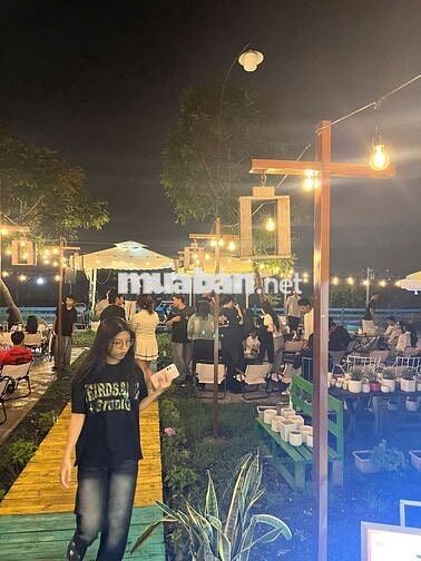 Cho thuê quán cafe sân vườn rộng 500m2, view sông Sài Gòn siêu đẹp