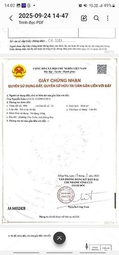 3 LÔ LIỀN KỀ P.TÂN TRIỀU - HƯƠNG LỘ 9