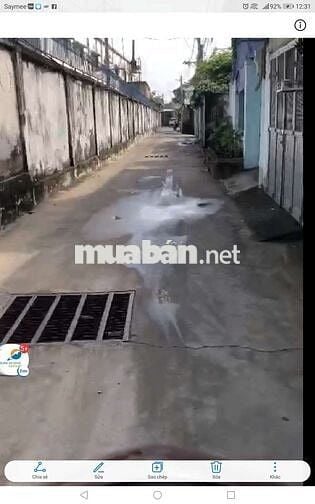 BÁN DÃY TRỌ 108,2M2 5 PHÒNG ĐUONG ĐT743 HẺM  XE HƠI 5M P TÂN ĐÔNG HIỆP