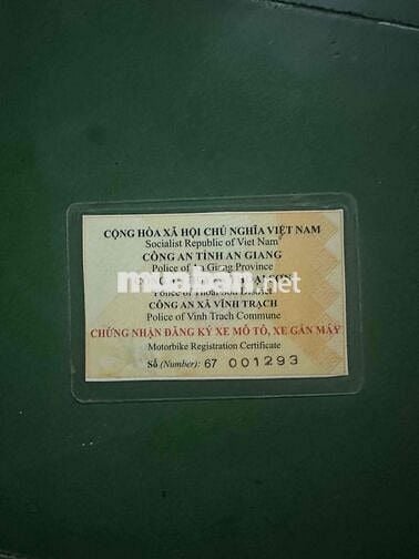 xe đang đi kẹt tiền bán