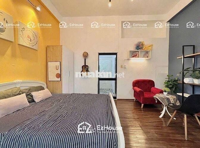 CĂN HỘ 1PN BAN CÔNG LỚN GẦN CẦU THỊ NGHÈ HÀNG XANH GIÁP Q1 PHÚ NHUẬN