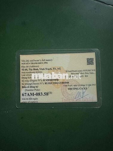 xe đang đi kẹt tiền bán