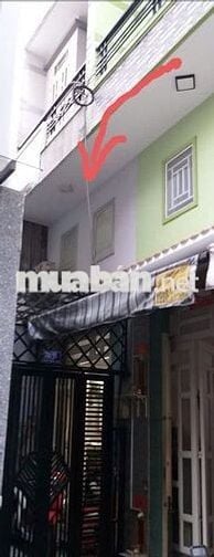 Nhà hẻm 1/ Liền kề Tỉnh Lộ 10, bình tân, 2tỷ6 5 tầng