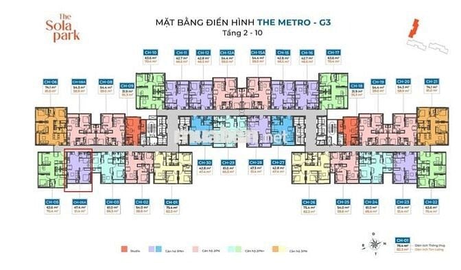 Chính chủ bán nhanh căn 1PN+1 tòa Sola Park G3 Chính chủ bán nhanh căn 1PN+1 tòa Sola Park G3