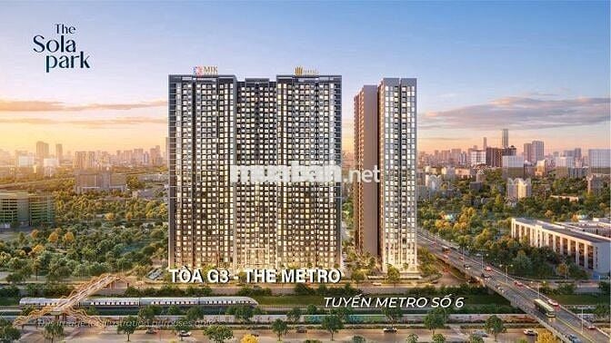 Chính chủ bán nhanh căn 1PN+1 tòa Sola Park G3 Chính chủ bán nhanh căn 1PN+1 tòa Sola Park G3