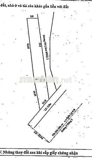 Bán Đất Mặt Tiền Đường 3/2 Diện Tích Lớn Giá Tốt (DT Thực Tế 22mX70M)
