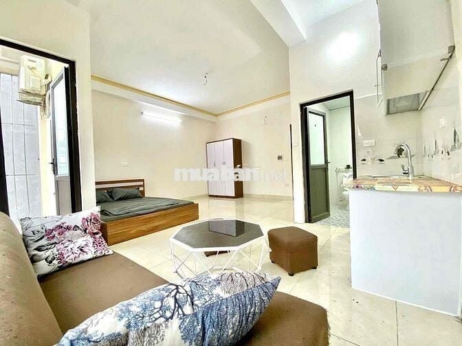 Phòng 35m2_Studio ban công,full/ít nt đều được_139 Phan Đăng Lưu,PN