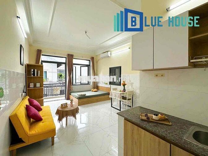 Studio ban công, full nội thất, phòng rộng, ngay ETown Cộng Hoà, ga T3