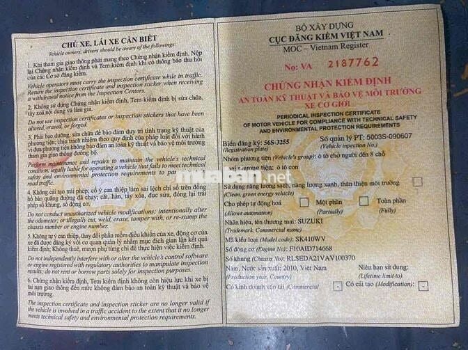 Suzuki Celerio 2010 - 7 cho