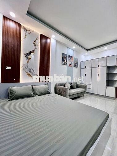 🎯 NHỈNH 5TY - NHÀ MỚI TINH Q. TÂN BÌNH, SÁT SÂN BAY, 100M2 SD, 3 TẦNG