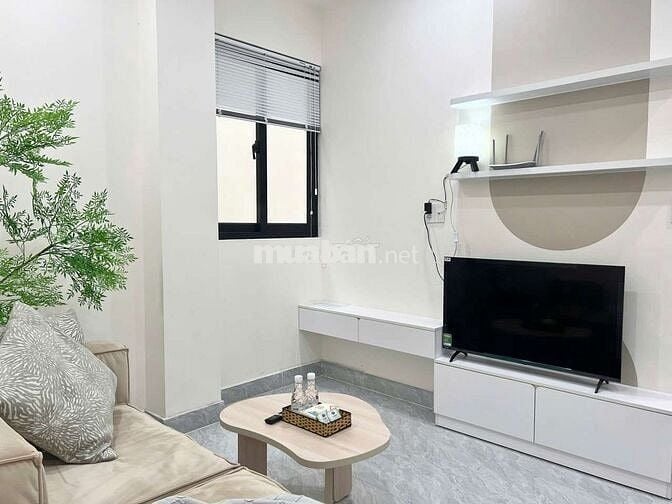 CHO THUÊ CĂN HỘ 1PN MÁY GIẶT RIÊNG GẦN CHỢ BÀ CHIỄU HÀNG XANH GIÁP Q1