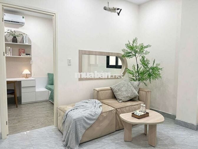 CHO THUÊ CĂN HỘ 1PN MÁY GIẶT RIÊNG GẦN CHỢ BÀ CHIỄU HÀNG XANH GIÁP Q1