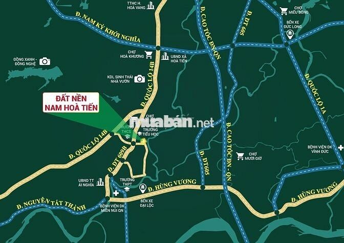 đất nền ngay tt Đại Hiệp. Tiện Ích đầy đủ, sẵn sổ. Giá chỉ 7xx