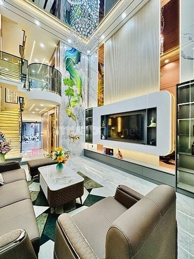 ⭐️Siêu phẩm 5 Lầu THANG MÁY tuyệt đẹp Cao cấp đường 12m Lê Văn Thọ