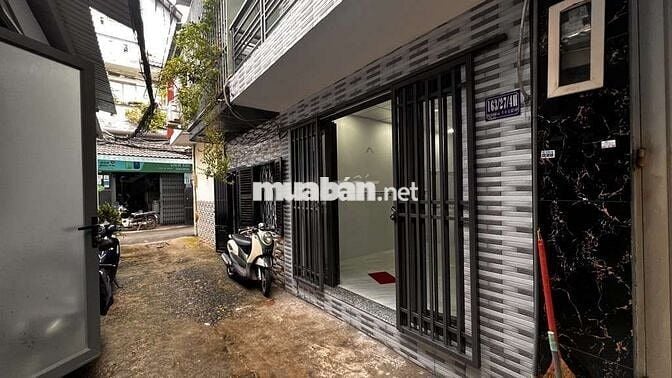 Nhỉnh 2 tỷ nhà sổ riêng 2T hẻm 3m phường 12 gò vấp, ở ngay