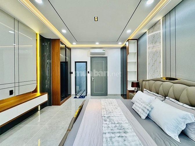 ⭐️Siêu phẩm 5 Lầu THANG MÁY tuyệt đẹp Cao cấp đường 12m Lê Văn Thọ