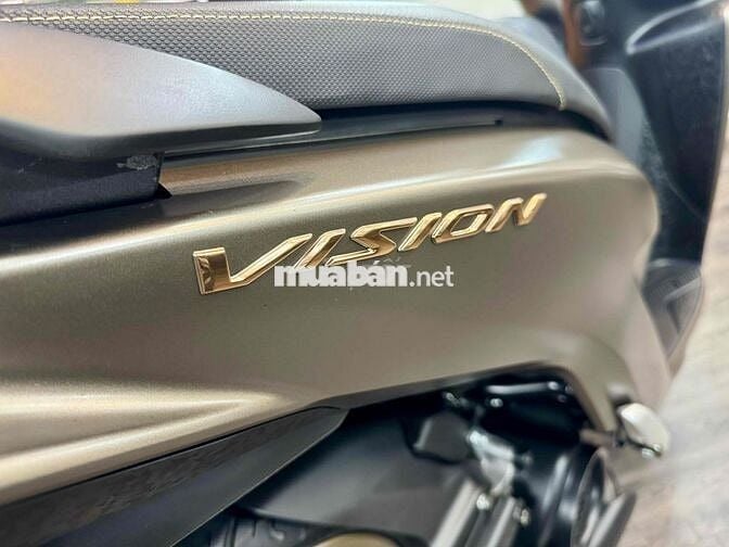 Honda Vision 2025 Nâu Vàng bản đặt biệt Bs 72 HCM