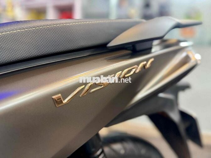 Honda Vision 2025 Nâu Vàng bản đặt biệt Bs 72 HCM