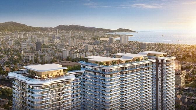 Căn hộ 1PN The Legend Đà Nẵng, hướng Nam mát mẻ,nhìn sông hàn pháo hoa