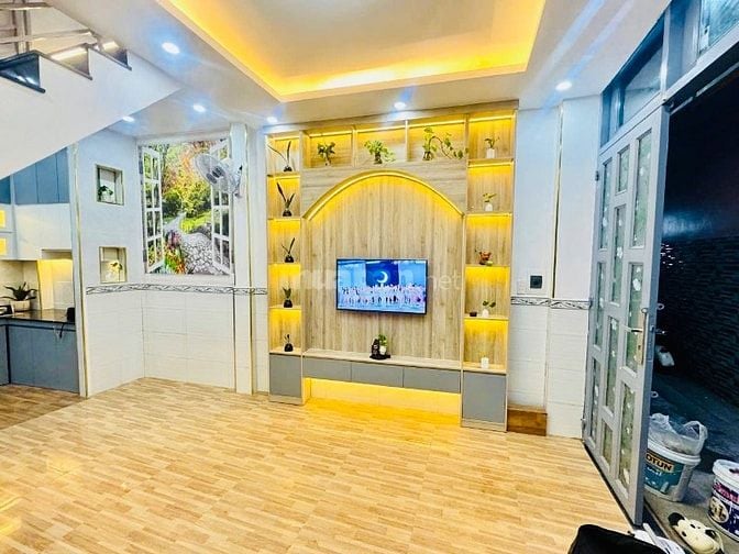 Bán nhà rẻ đẹp hẻm thông 97/13 Nguyễn Văn Công p3 Gò Vấp (Sân Bay)