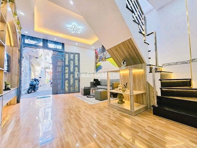 Bán nhà rẻ đẹp hẻm thông 97/13 Nguyễn Văn Công p3 Gò Vấp (Sân Bay)