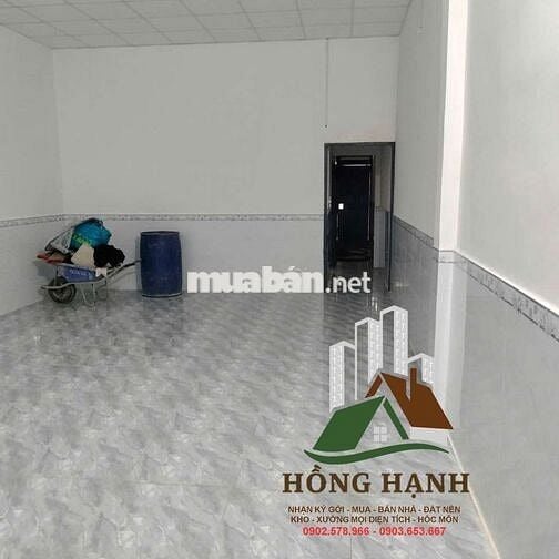 NHÀ CHO THUÊ 5x20 – 1/ PHAN VĂN HỚN - ẤP 2 - GIÁ 6 TRIỆU/ THÁNG