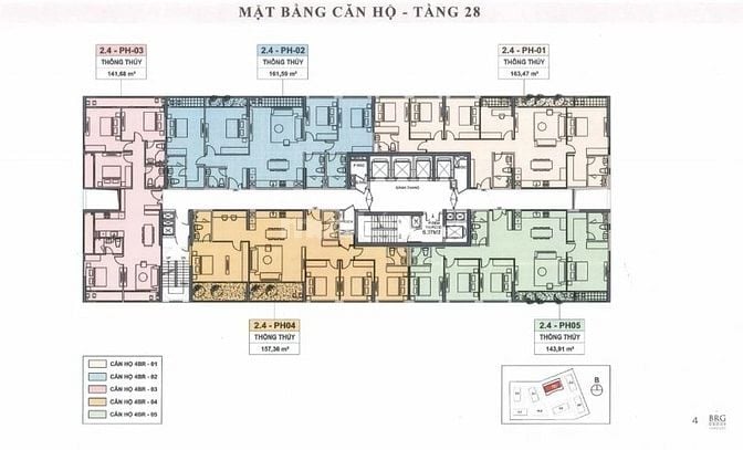 Sở hữu căn hộ 2PN 68m2, tại Capital Square Đà Nẵng, Sát Vincom