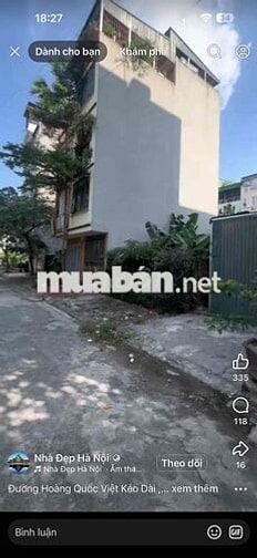 Mảnh đất Hiiếm Cầu Diễn – ô tô đỗ – Nhú 4 tỷ