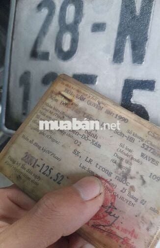 WaveS 110 nhật biển đẹp 2552 máy êm ru