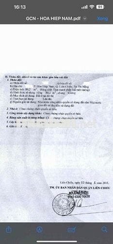 Bán lô đất kiệt Sát Biển , Cạnh Resort Nam Ô