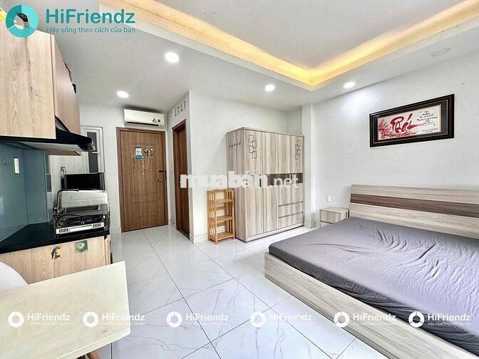 Chung cu mini Full nội thất có Ban công - Thang máy KDC Bông Sao Q8