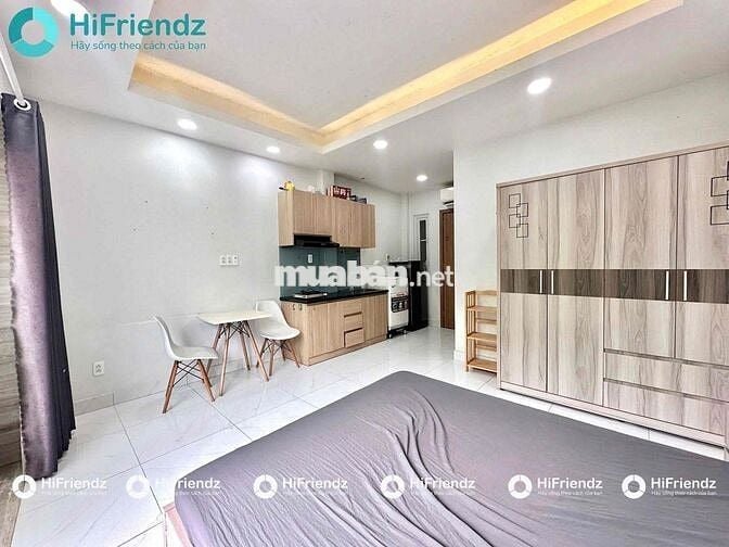 Chung cu mini Full nội thất có Ban công - Thang máy KDC Bông Sao Q8