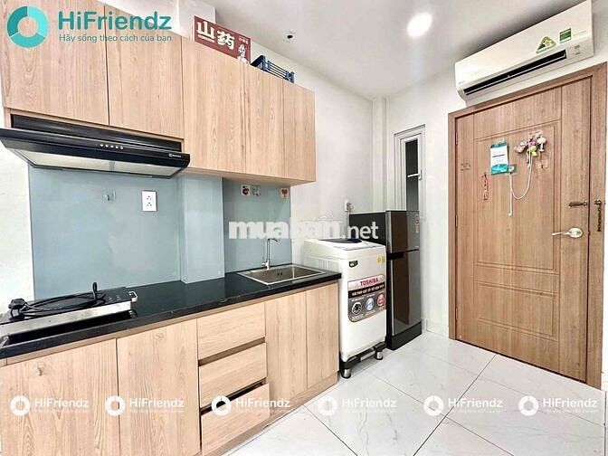 Chung cu mini Full nội thất có Ban công - Thang máy KDC Bông Sao Q8