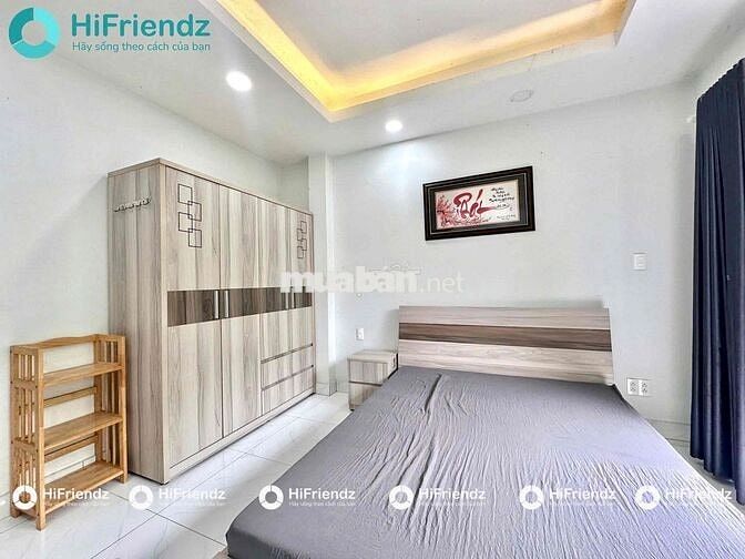 Chung cu mini Full nội thất có Ban công - Thang máy KDC Bông Sao Q8