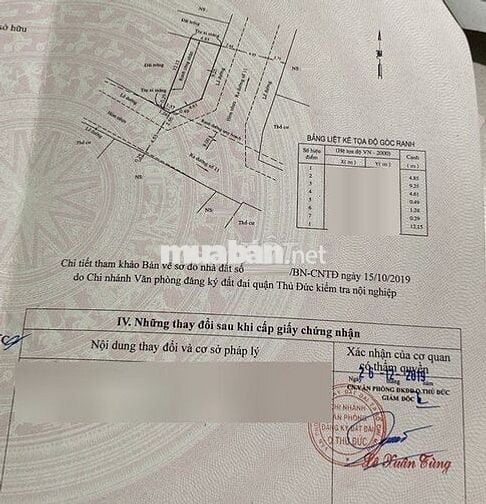 ĐẤT LÔ GÓC 2 MẶT TIỀN ĐƯỜNG 11, LINH XUÂN - 55.5M2 - 4.45 TỶ