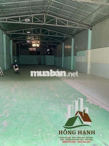 KHO XƯỞNG CHO THUÊ 10×30 – XUÂN THỚI THƯỢNG, HÓC MÔN - GIÁ 18 TRIỆU