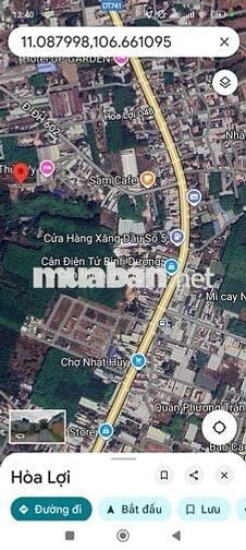 Kế chợ Nhật Huy 9*46m, thổ cư, sổ sẵn - 1 tỷ 750 triệu