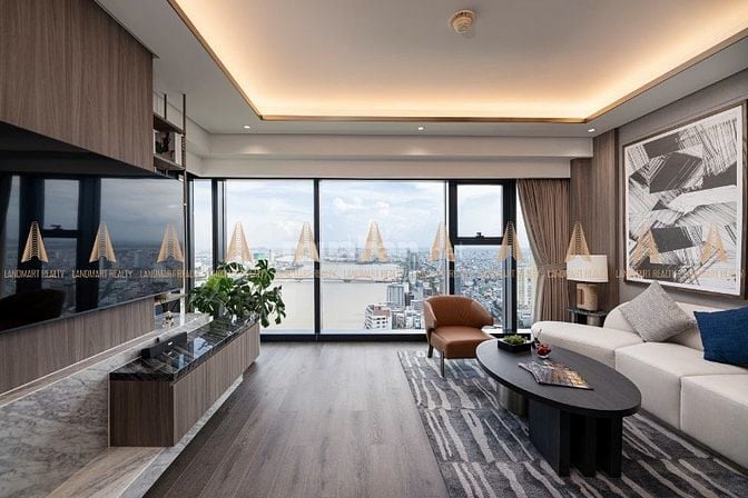 Căn hộ 1PN M Landmark full nội thất cao cấp,mặt sông hàn,ngắm pháo hoa