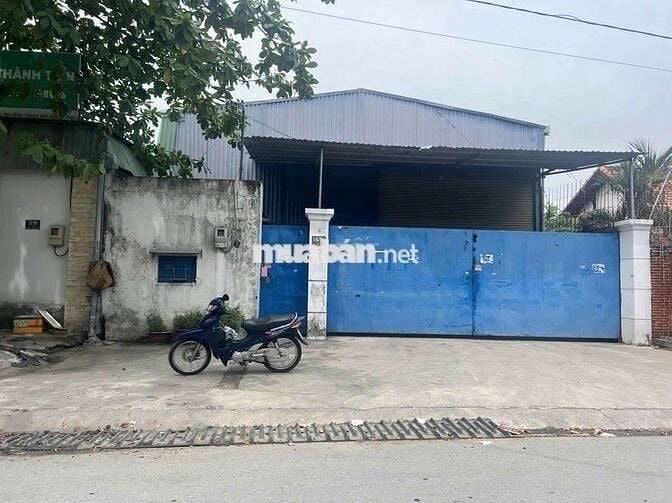 🆘KHO XƯỞNG MẶT TIỀN ĐƯỜNG XUÂN THỚI 2, GẦN NGÃ TƯ GIẾNG NƯỚC QL22 .