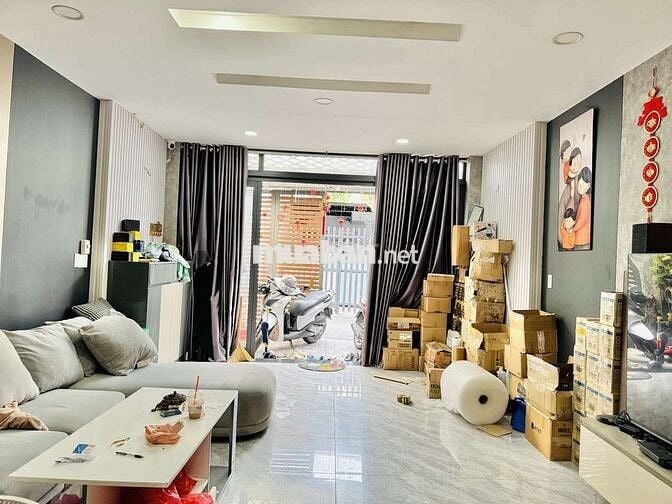 Bán Nhà 2 Tầng HXH Ngay Chợ Đ.Mối Tam Bình DT74m 4.5×17-2Pn Hoàn Công